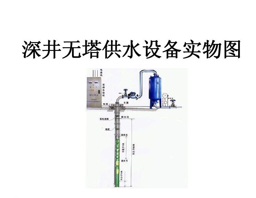 天府新区井泵无塔式供水设备